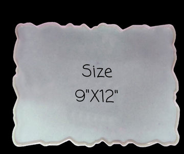 Agate Tray Mould Rectangle 9" x 12"