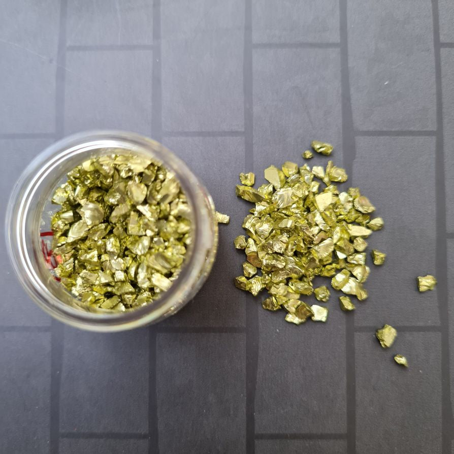Glass Granules Big- Light Green