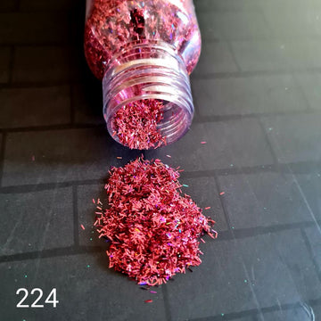 Holographic Glitter – pink Strands