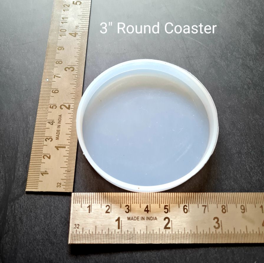 Round Coaster Mould 3"