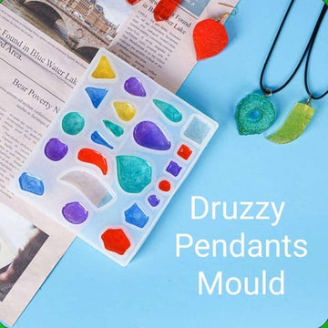 Druzzy pendant mould