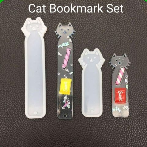 CAT Bookmark set  Mould