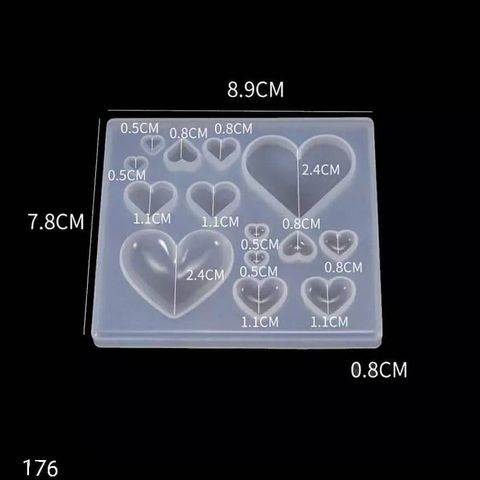 16 in 1 Heart Mould