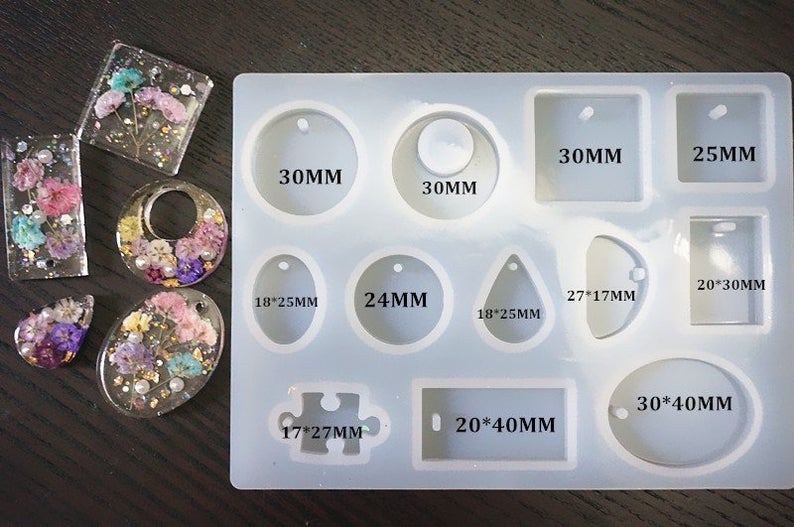 12 in 1 Jewellery Mould