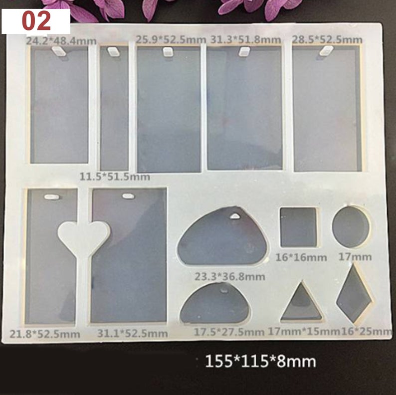 13 in 1 keychains Mould