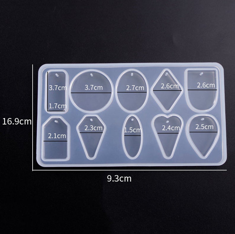 10 in 1 pendant & Keychain Mould