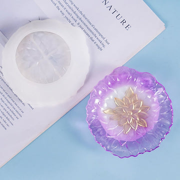 Flower Pattern Round Bowl mould