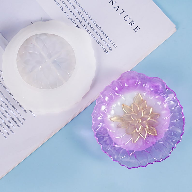Flower Pattern Round Bowl mould