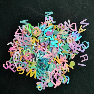 Shaker Fillers- Sequence Letters alphabets