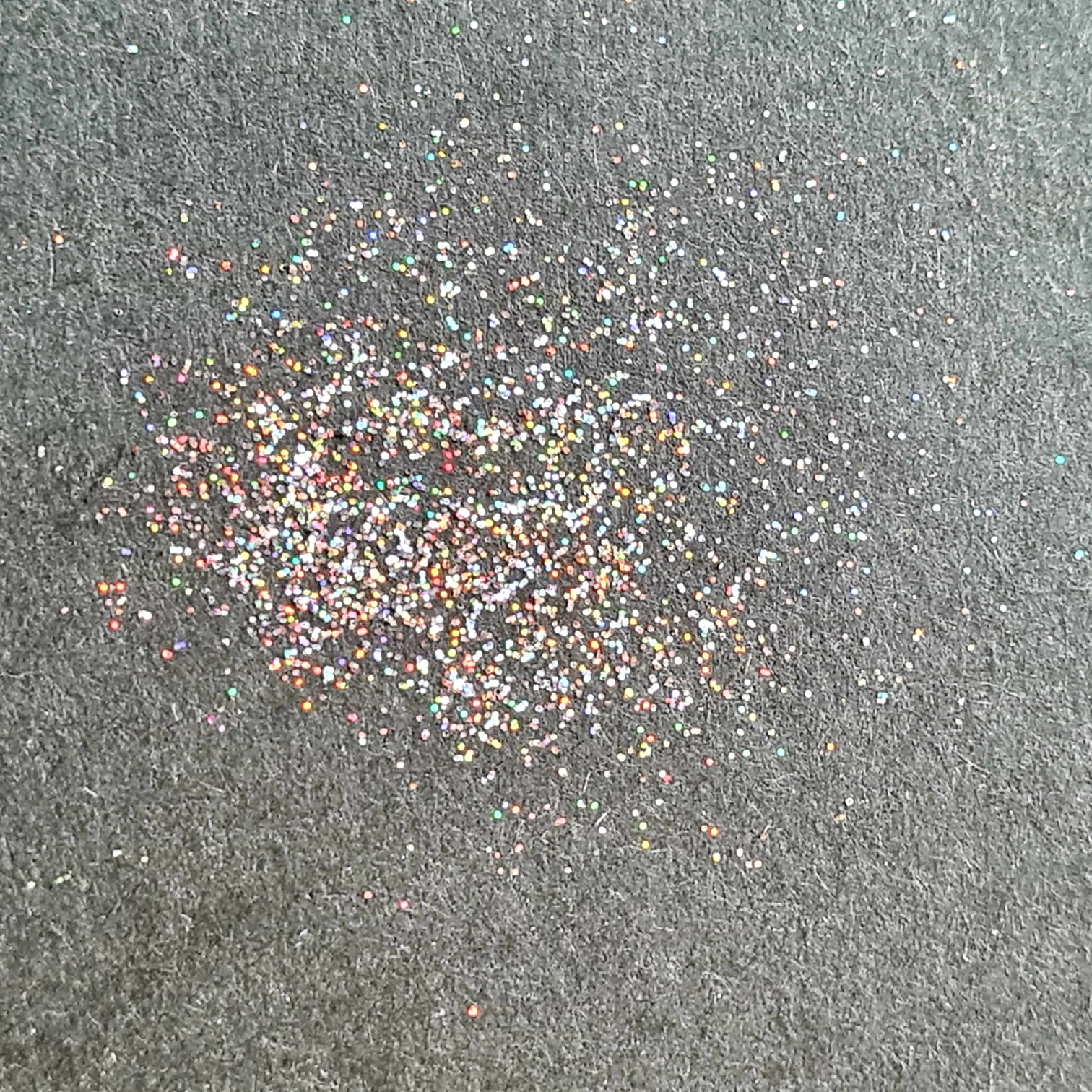 Holographic Glitter – Grey Fine
