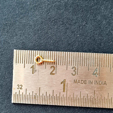 Eye Screws- Golden - Small