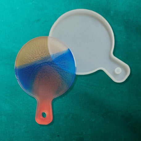 SMALL ROUND CHOPPING BOARD COASTER MOULD
