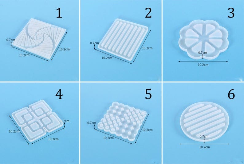 SQUARE DESIGNER COASTER 4