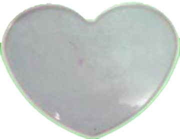 Big Heart Coaster 6" Mould