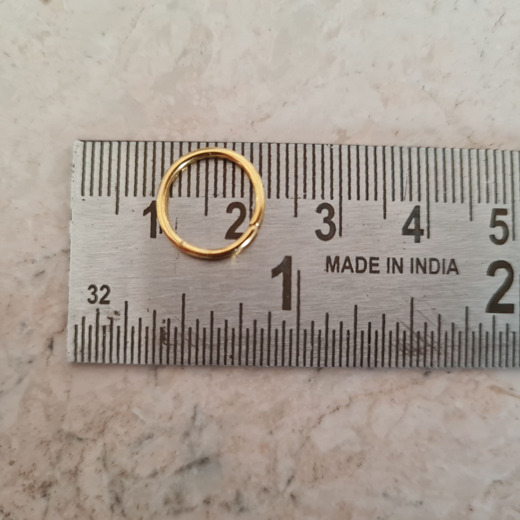 12mm Jump rings golden