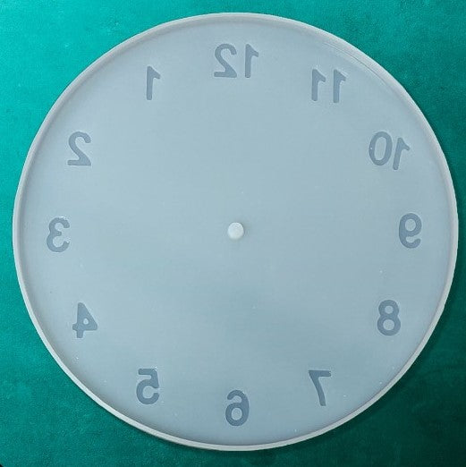 Numerical Clock Mould