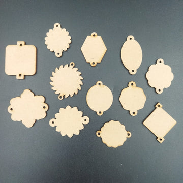 MDF Bracelet And  Rakhi 12 Pcs