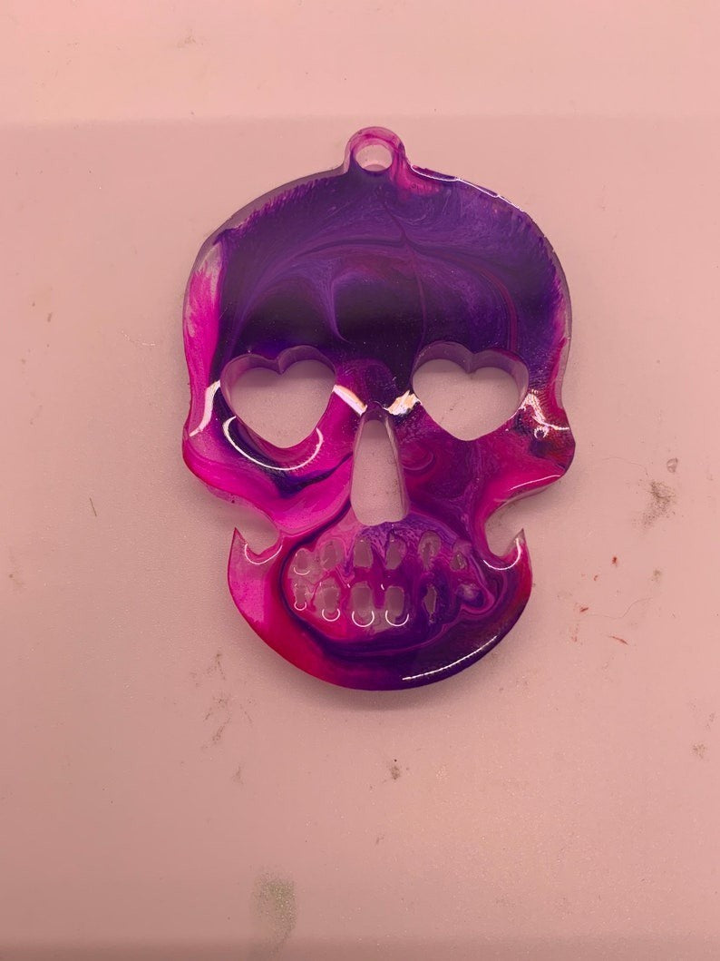 Keychain Mould - Skull