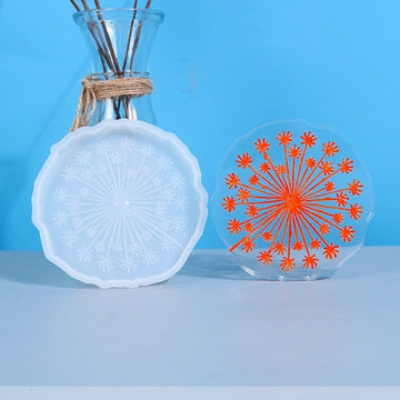Dandelion coaster mould
