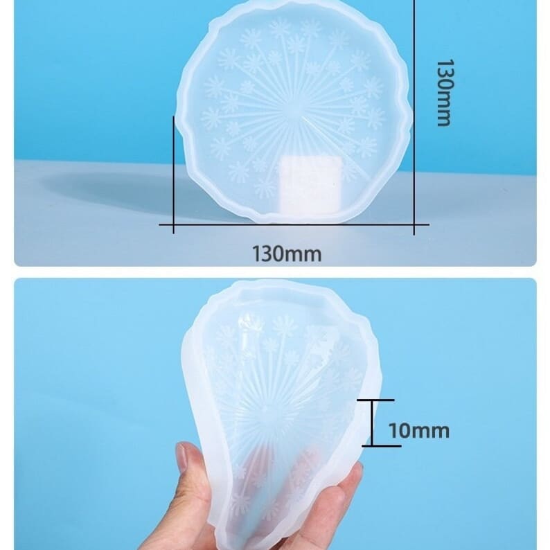 Dandelion coaster mould