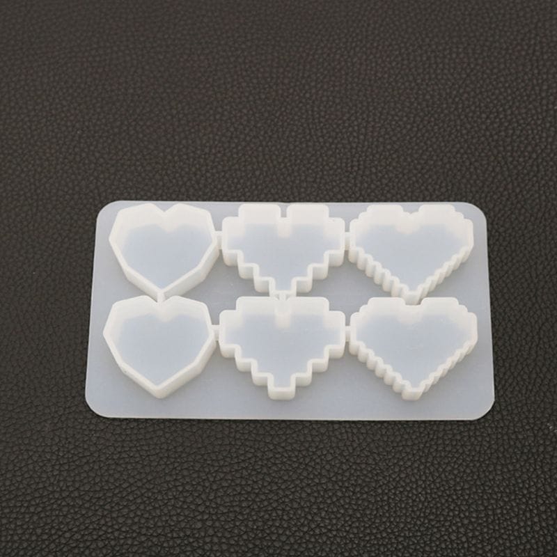 6 in 1 hearts Mould.