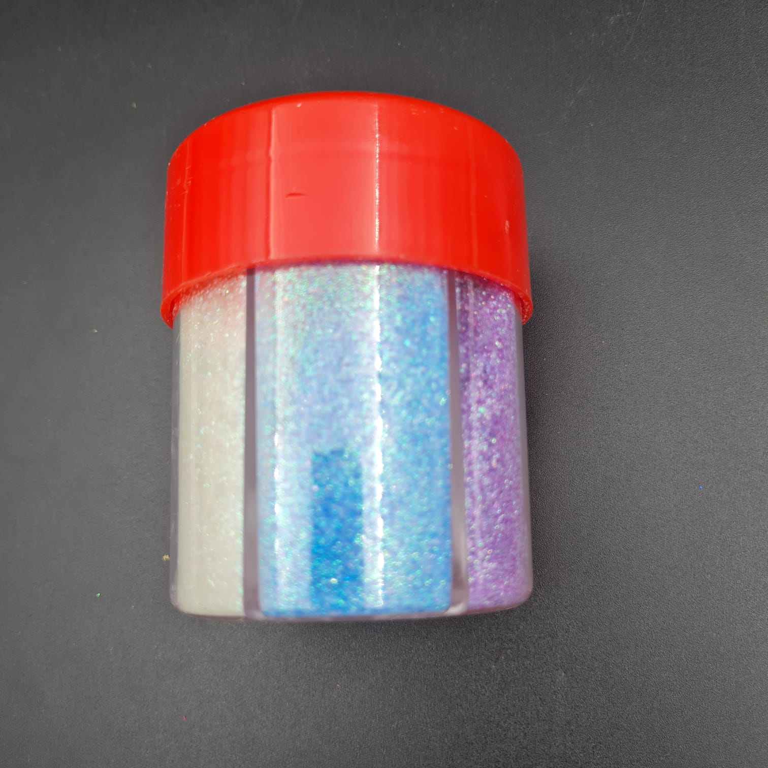 6 in 1 Iridiscent glitter set