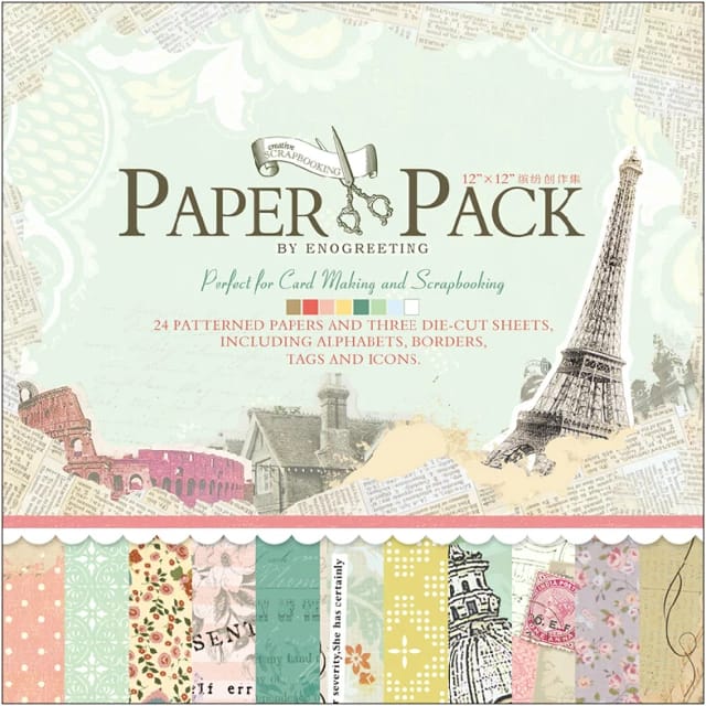 Pattern Paper Pack 3 Paris
