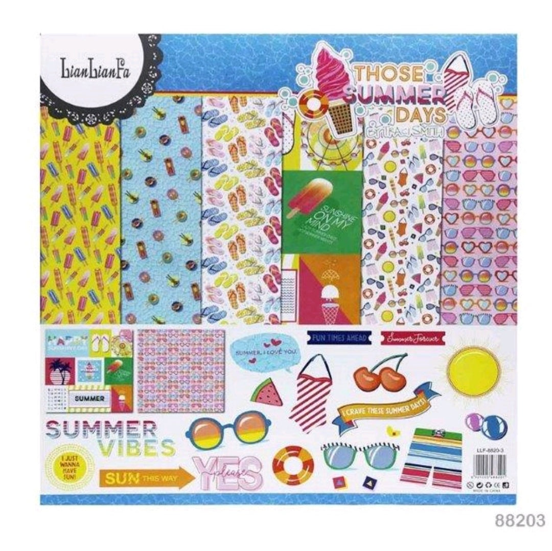 Pattern Paper Pack Summer Days