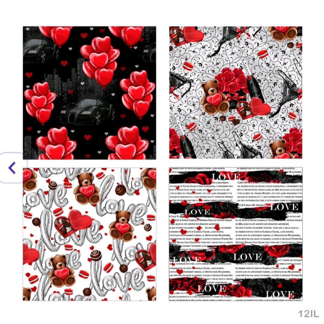 Pattern Paper Pack In Love
