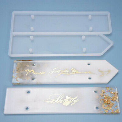2 Pc NAME PLATE MOULD