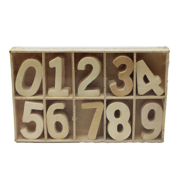 Wooden Numbers