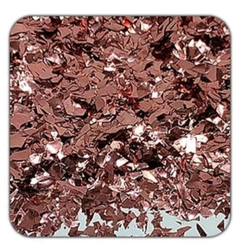 Glittering Copper Flakes