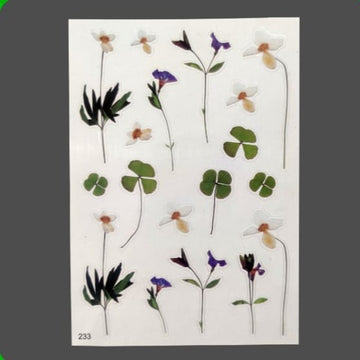 Floral Stickers  - B