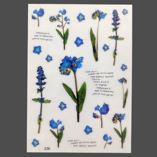Floral Stickers  - C