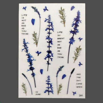 Floral Stickers  - D
