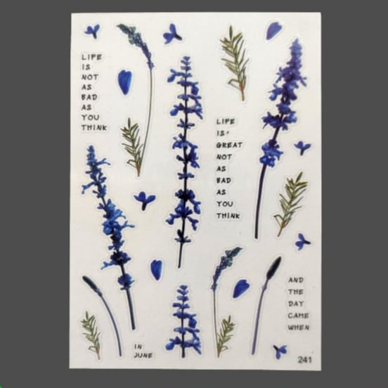 Floral Stickers  - D