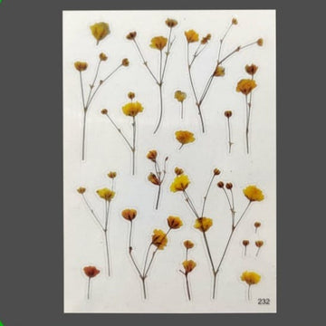 Floral Stickers  - J