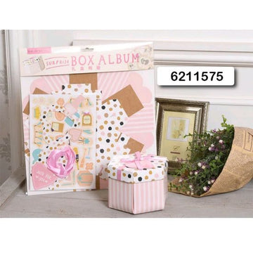 DIY Box Album Kit Pink