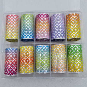 Transfer Foils A- Fish Scales