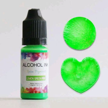 Alcohol ink - Lemon Green