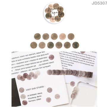Round Masking Tape Pieces