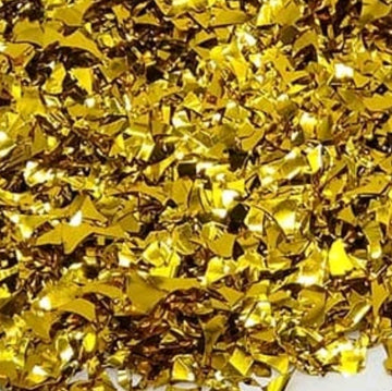Glittering Gold Flakes