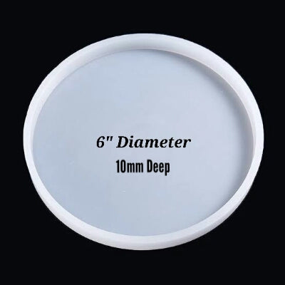 Round Coaster Mould  6"