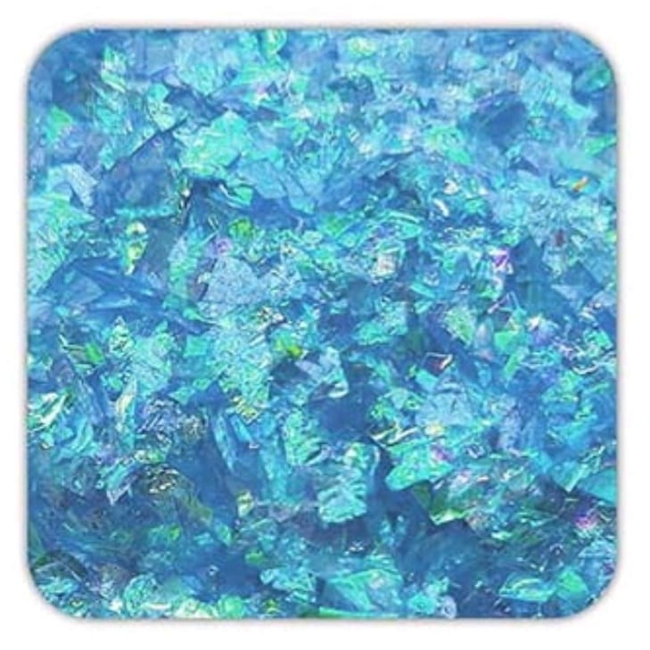Opal Flakes- Blue