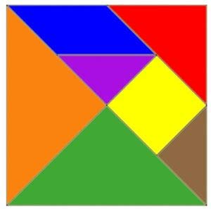 Tangram- Plastic Box