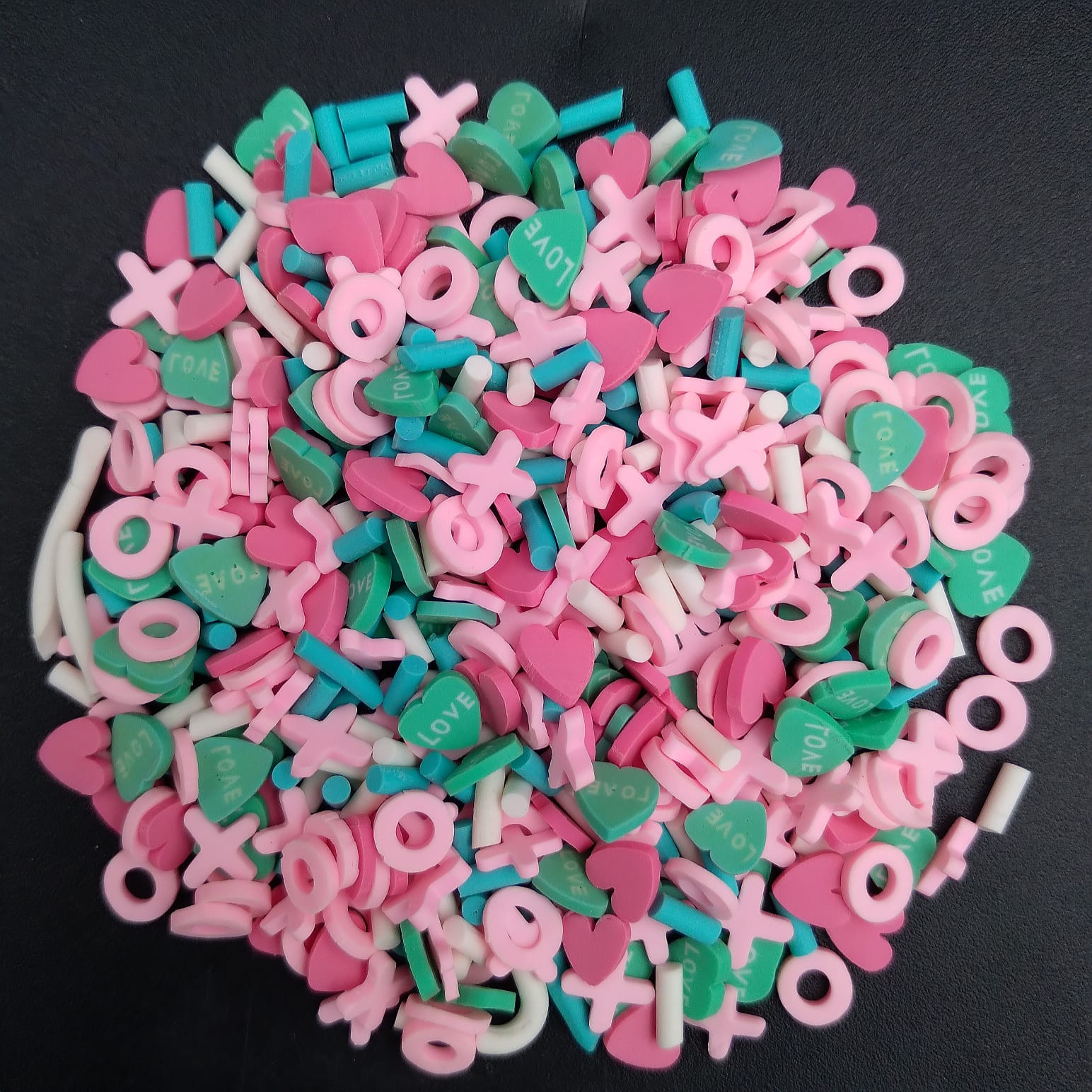 Polymer Shaker Fillers- XOXO