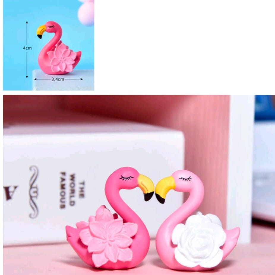 Flamingo Miniatures (Pack of 2 Pcs)