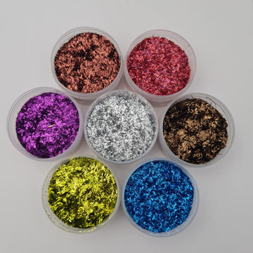 Glitter Tinsels Set of 7