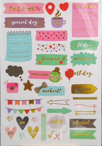 Monthly & Weekly Planner- Special Day