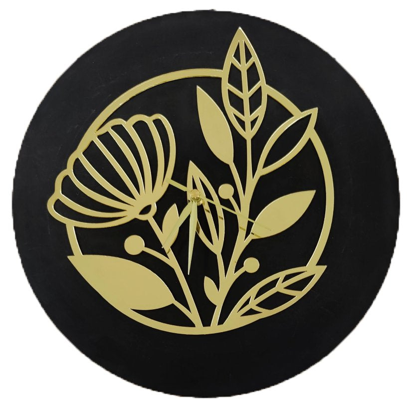 Golden Acrylic Ring-20 for Clock- With 12" MDF Clock Base